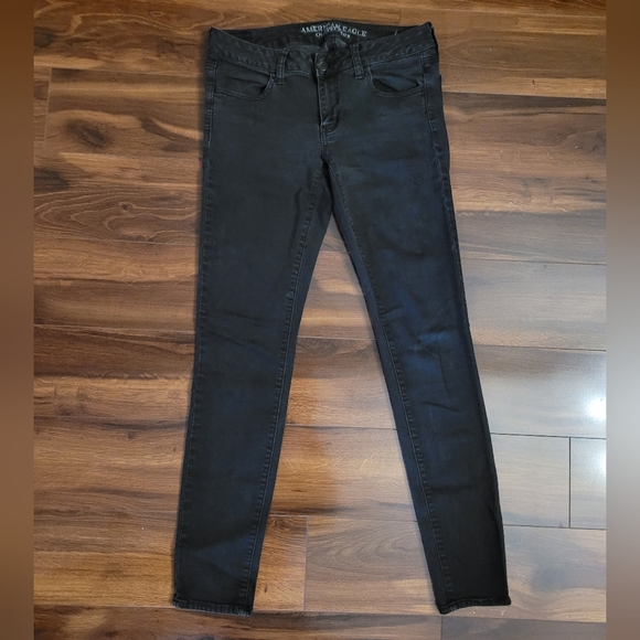 American Eagle Black Jeggings - Picture 2 of 4